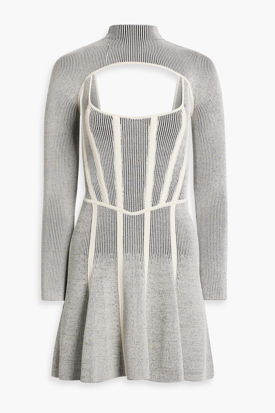 white christmas dresses Dion Lee Marled Double Cup Corset Midi – shortandsweethire main image 0