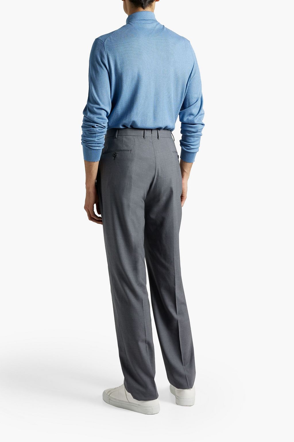 DOLCE&GABBANA Silk polo shirt