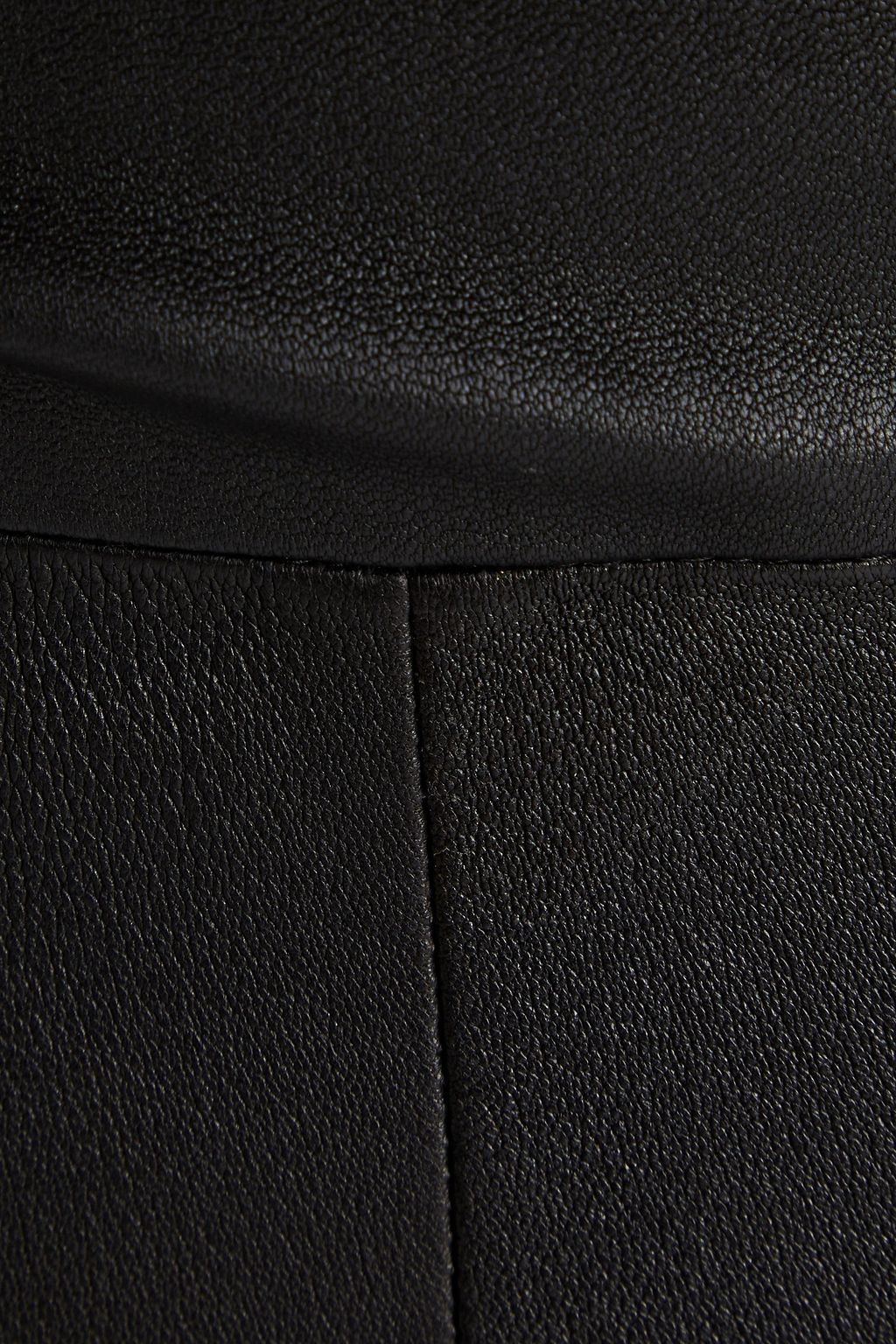 Black Yoke leather leggings THEORY THE