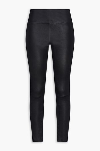 Theory leather hotsell pants sale