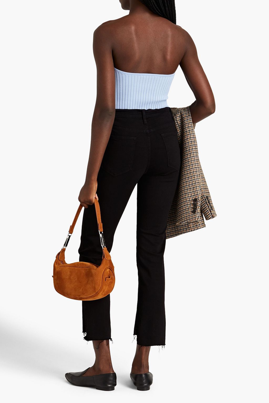FRAME Le High high-rise straight-leg jeans