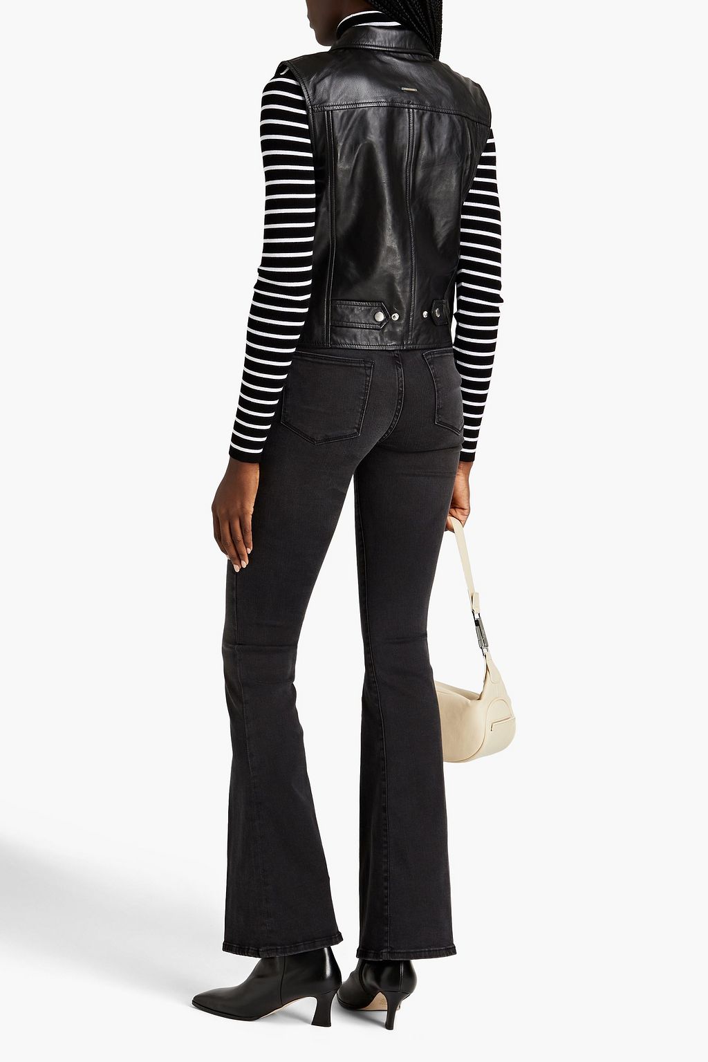 FRAME Le High Flare high-rise flared jeans