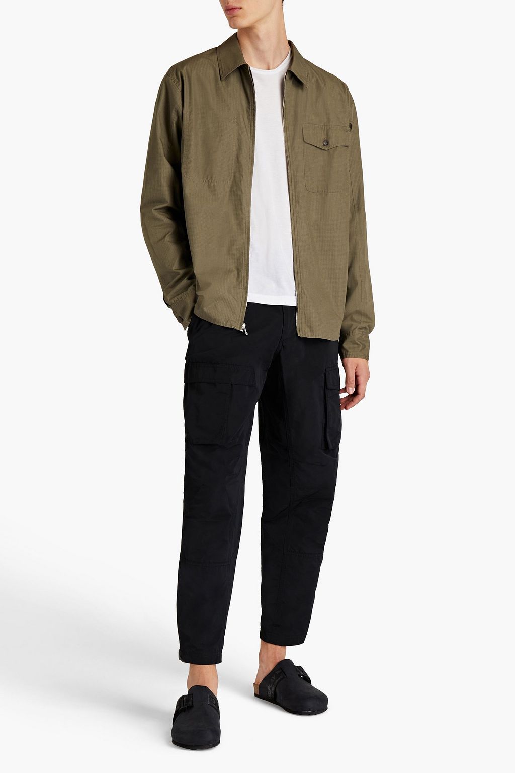 RAG & BONE Finn cotton-ripstop overshirt