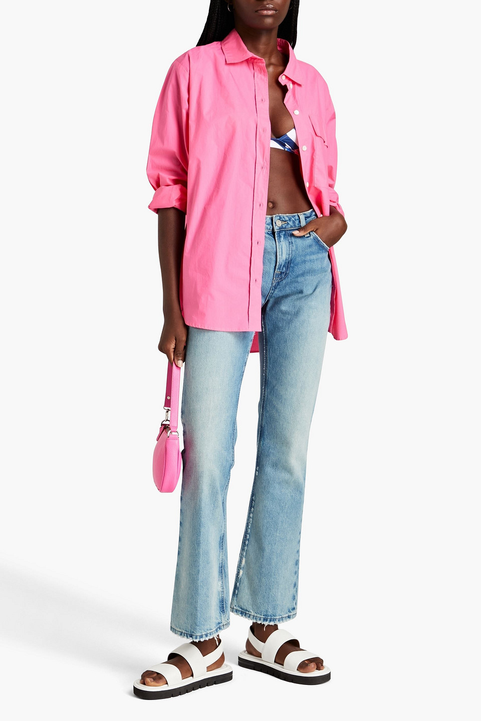 FRAME THE LOW BOOT LOW-RISE BOOTCUT JEANS 3074457345633545140