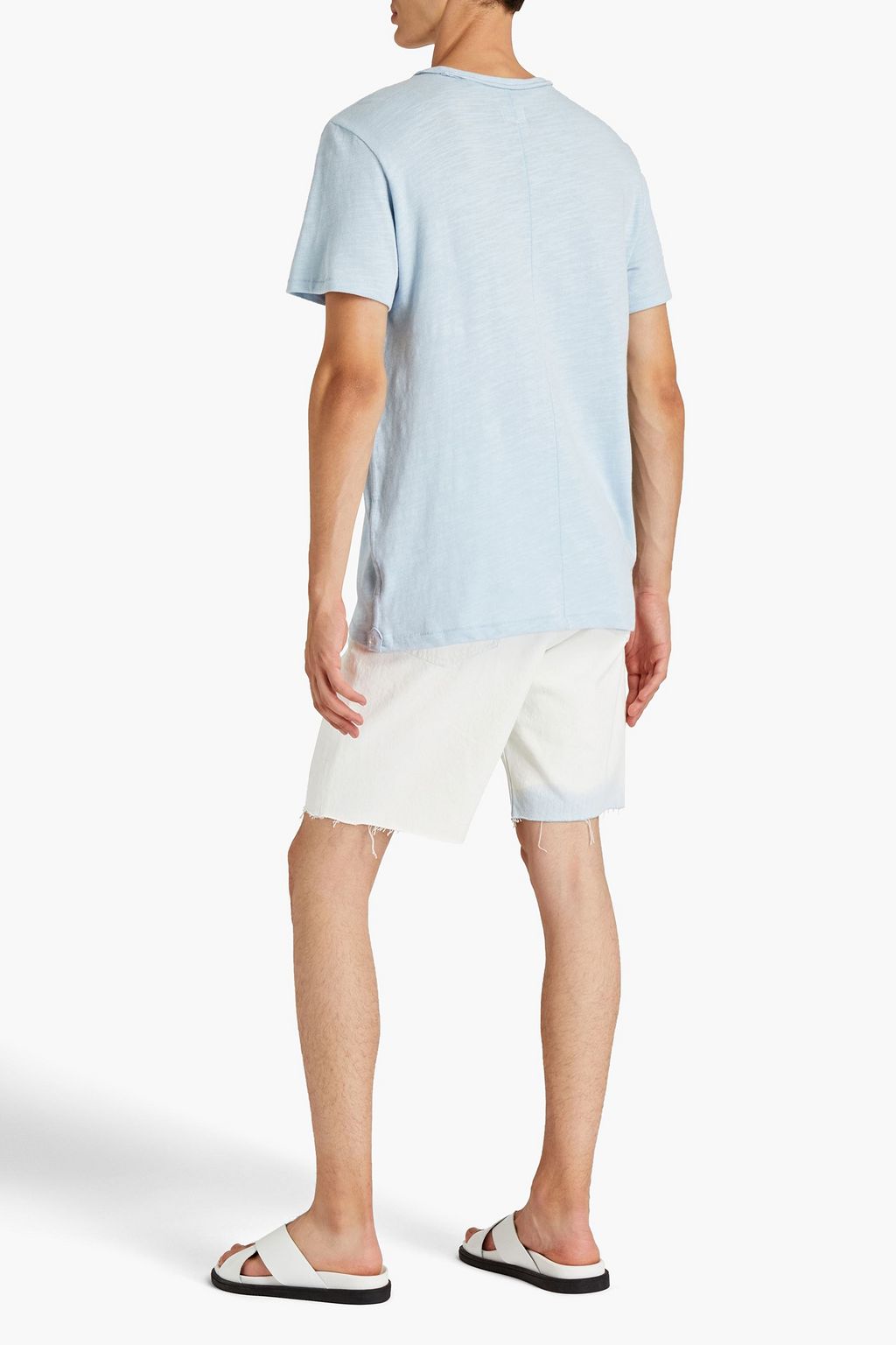 RAG & BONE Slub cotton-jersey T-shirt