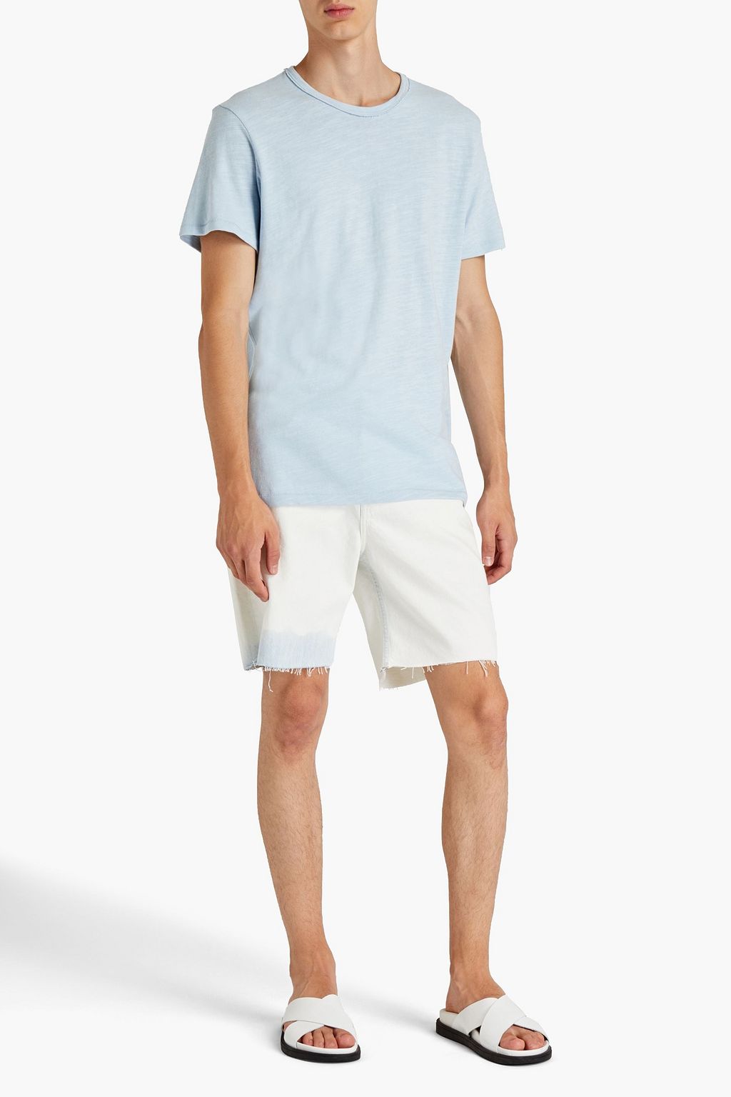 RAG & BONE Slub cotton-jersey T-shirt