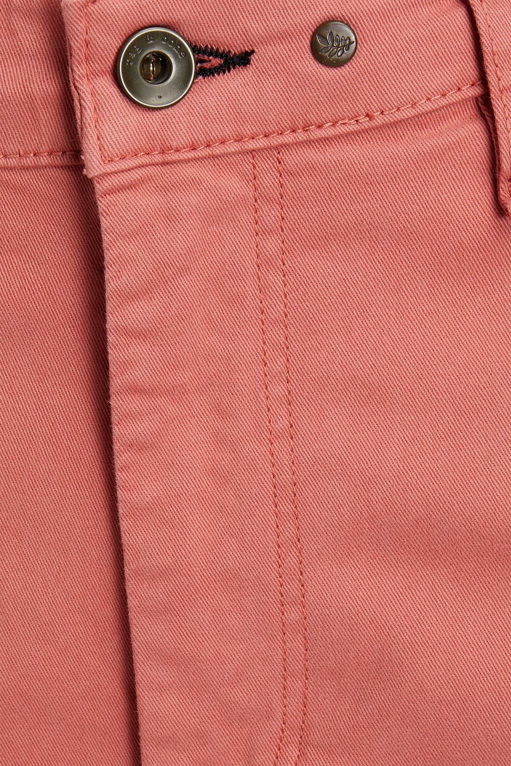 RAG & BONE Chinohose mit schmalem Bein aus Twill aus einer Baumwollmischung