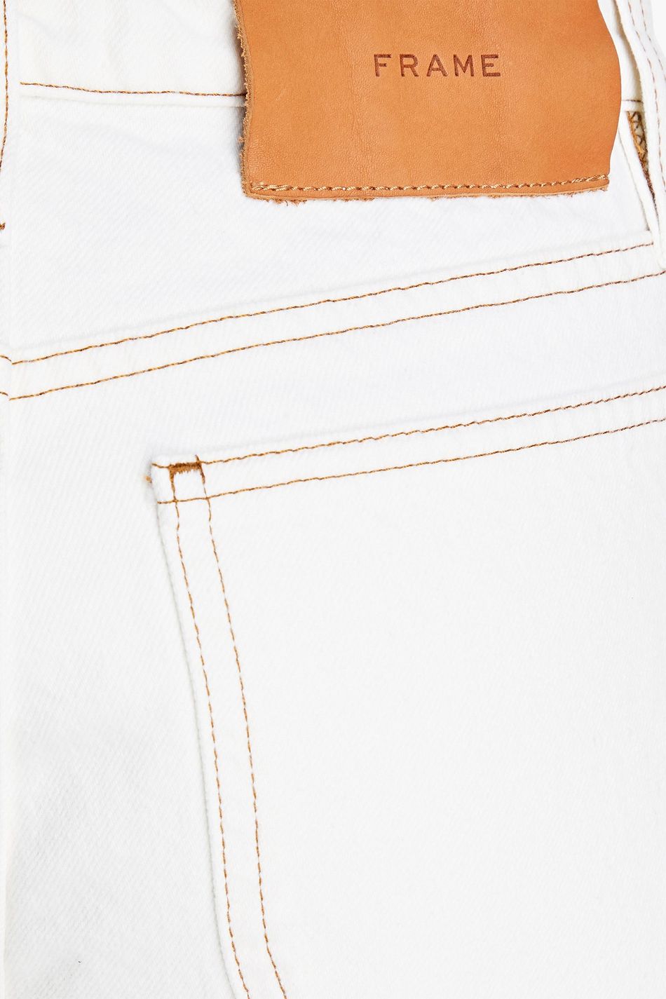 FRAME Le Italien highrise wideleg jeans THE