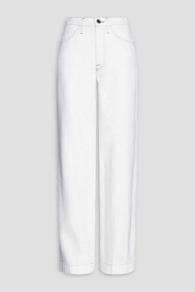 Le Italien high-rise wide-leg jeans