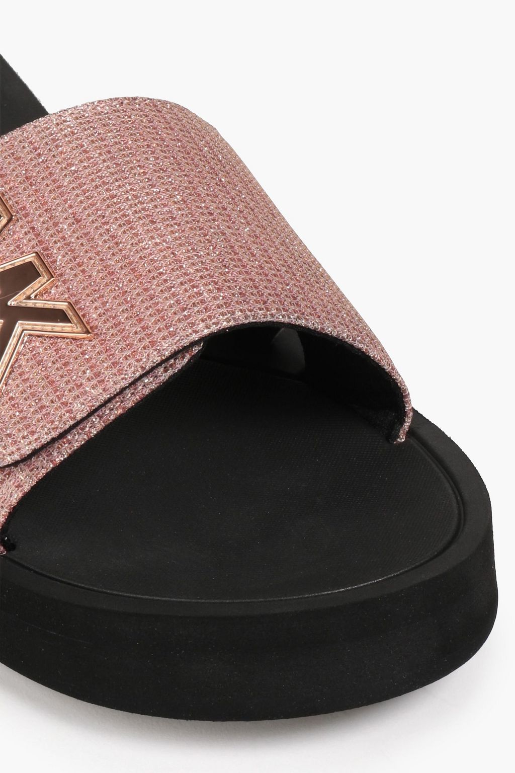 metallic platform slides