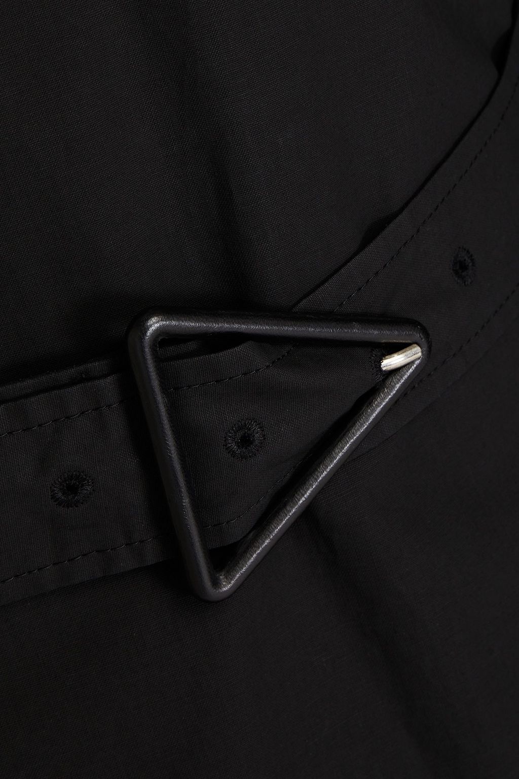 BOTTEGA VENETA Coated cotton-blend canvas trench coat
