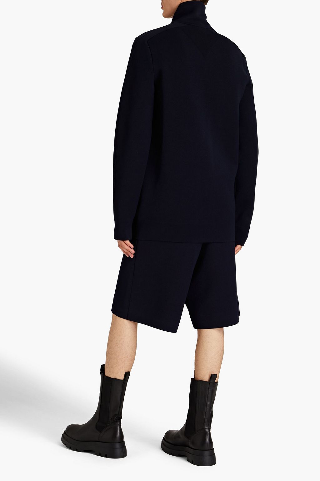 BOTTEGA VENETA Ponte zip-up cardigan