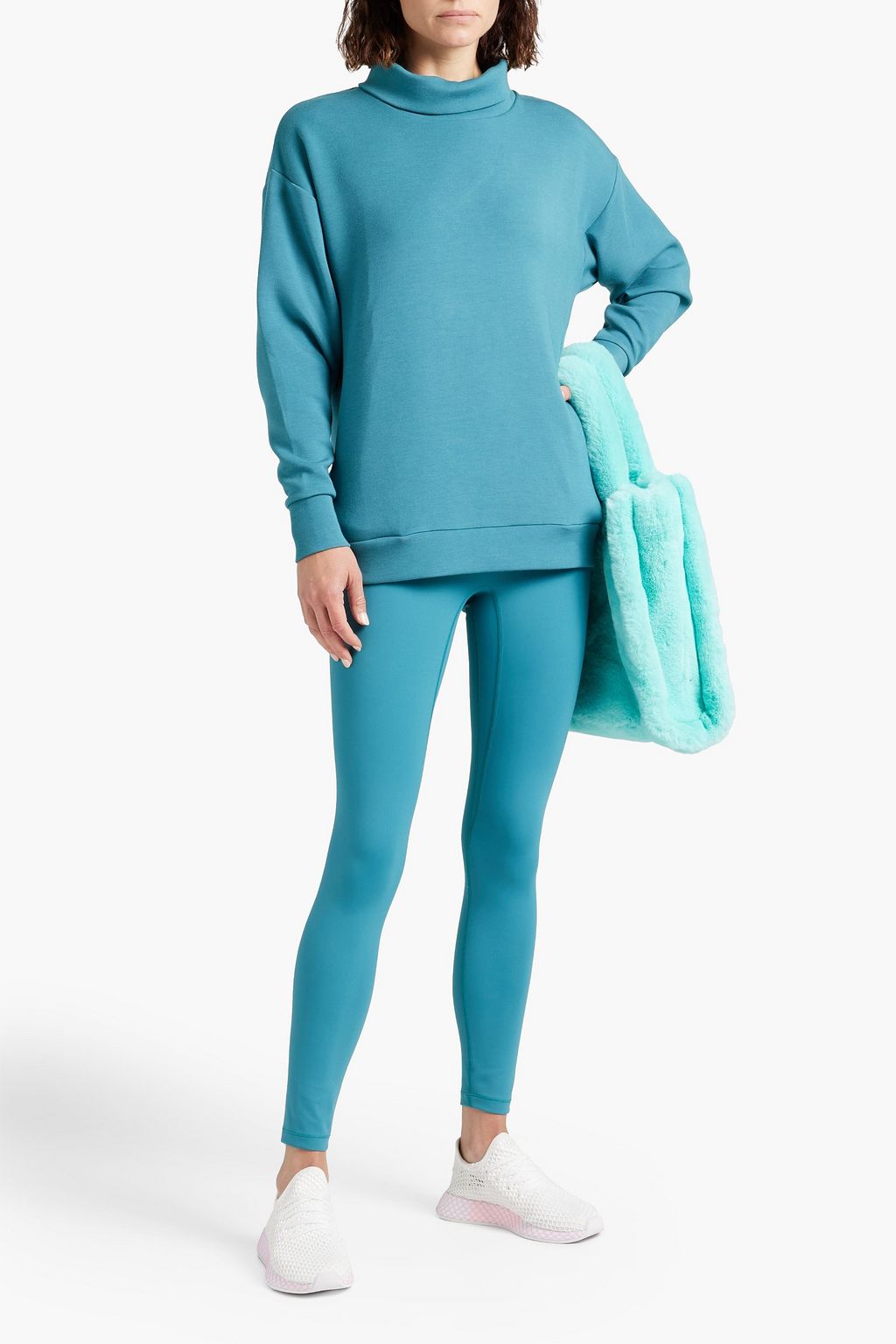 ALL ACCESS Jersey turtleneck sweatshirt