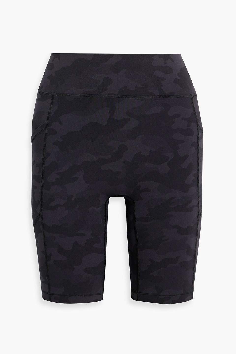 ALL ACCESS CAMOUFLAGE-PRINT STRETCH SHORTS,3074457345632647217