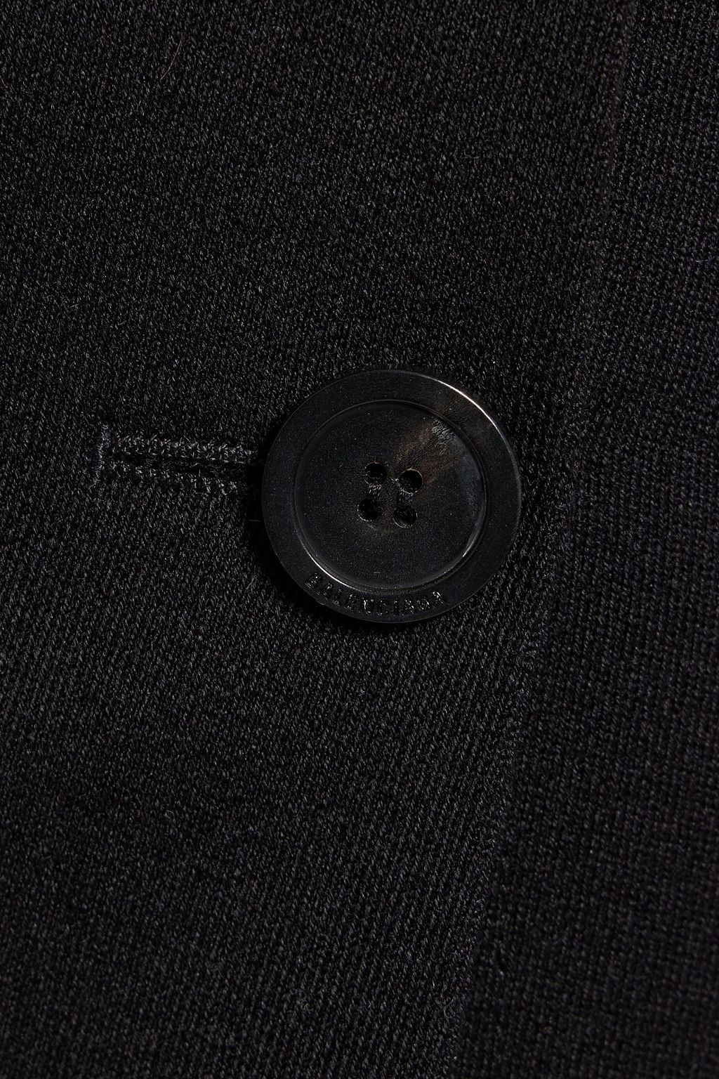 BALENCIAGA Wool-twill midi skirt