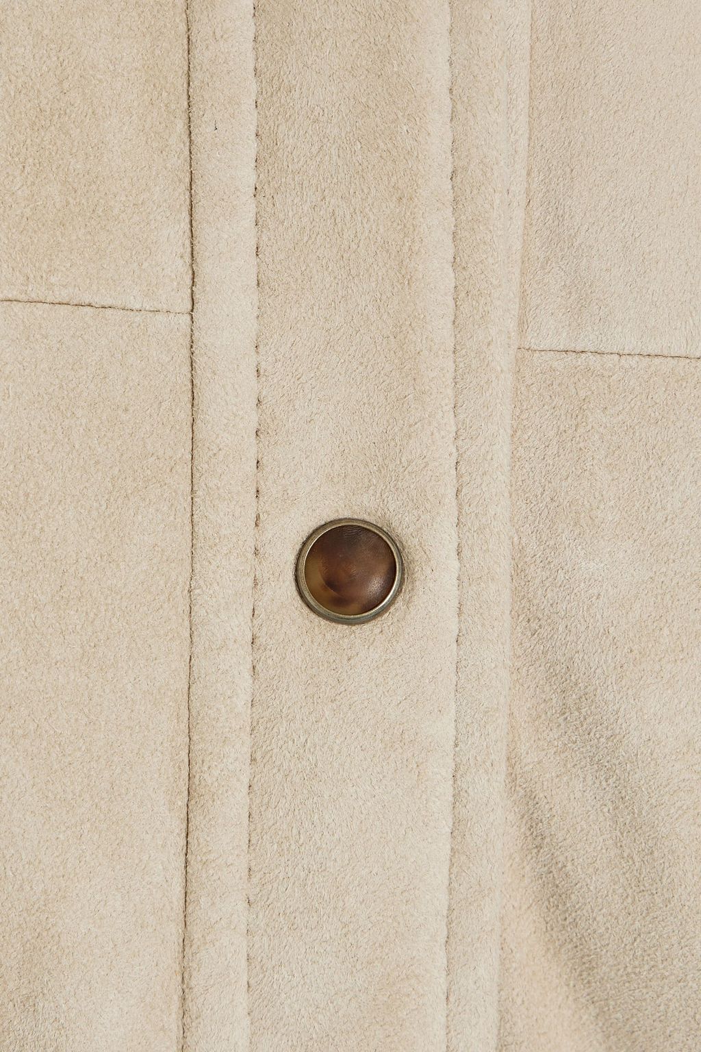 BRUNELLO CUCINELLI 비즈 장식 스웨이드 재킷