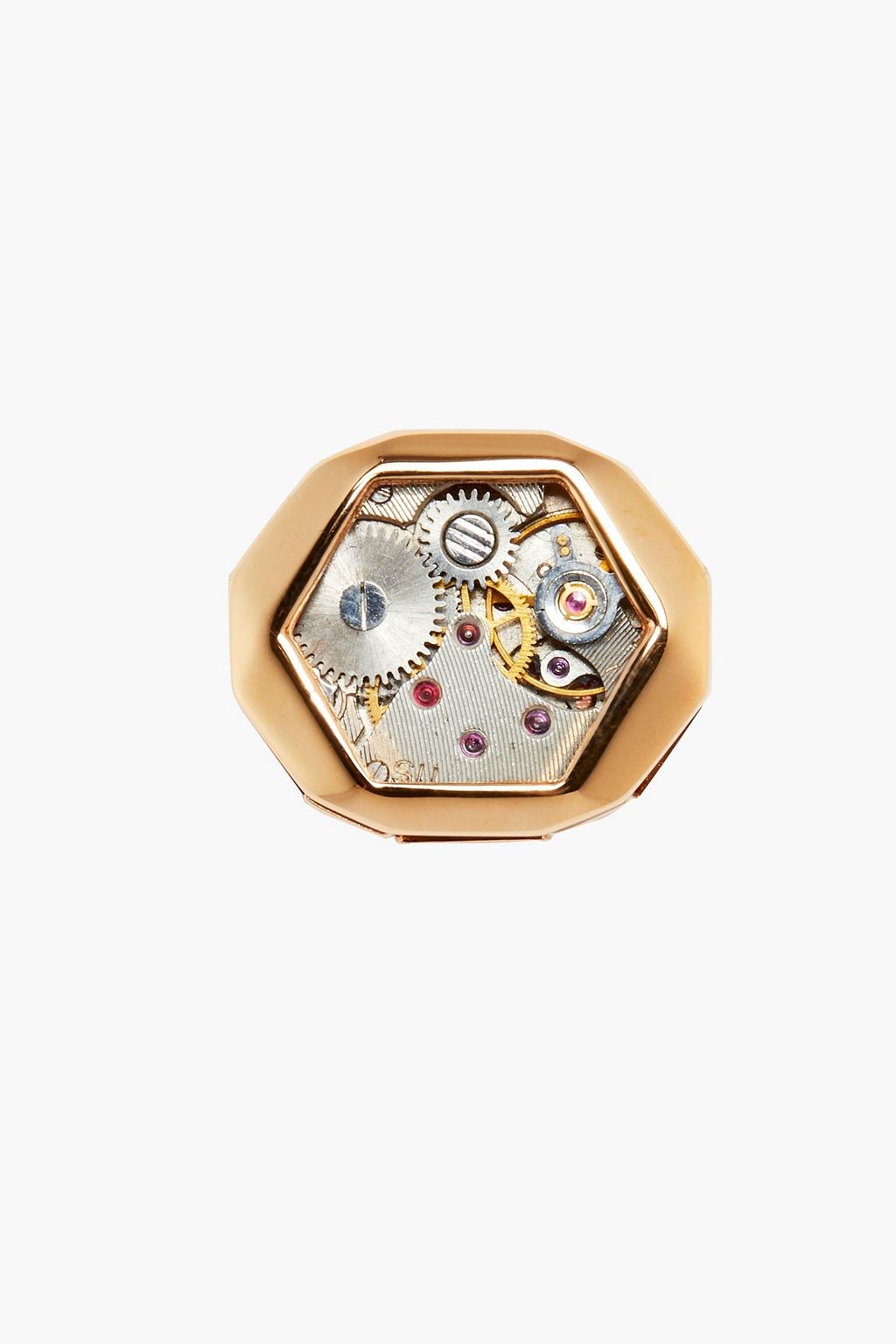 TATEOSSIAN Embellished rose gold-plated cufflinks