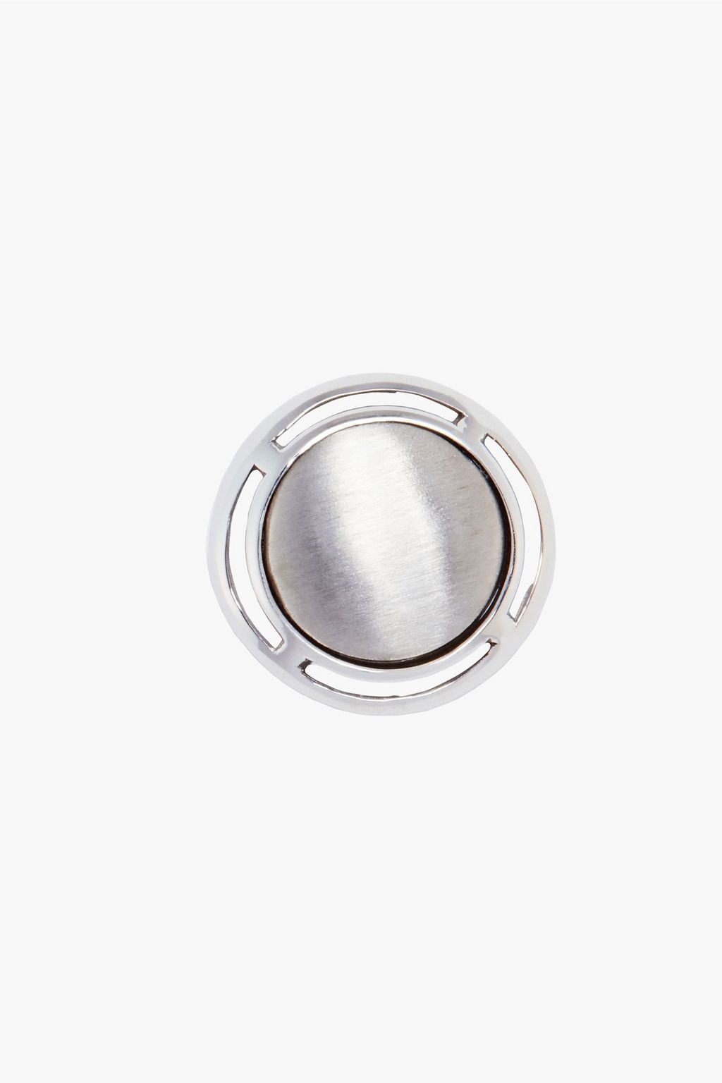 TATEOSSIAN Rhodium-plated sterling silver cufflinks