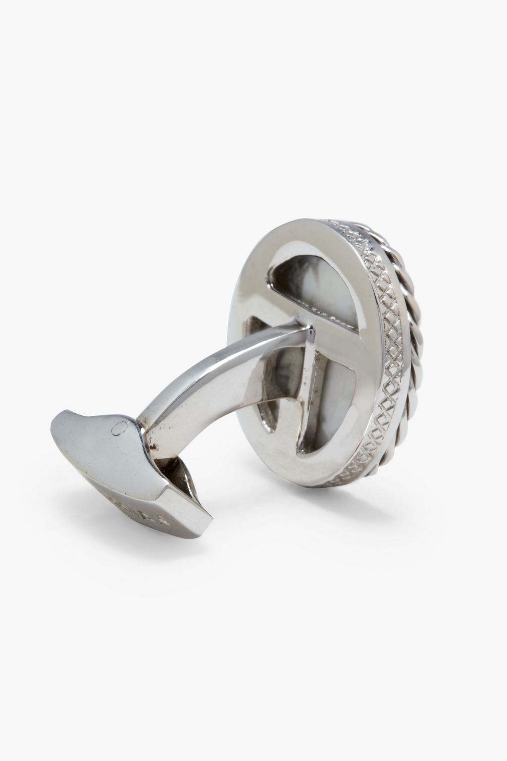 TATEOSSIAN Sterling silver howlite cufflinks