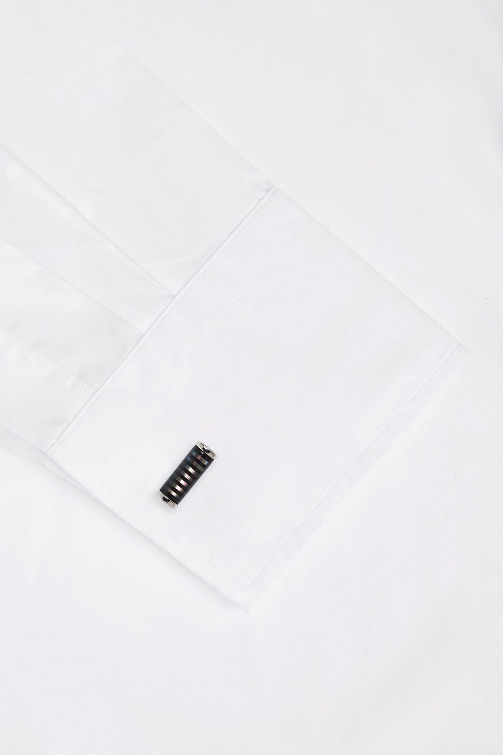 TATEOSSIAN Titanium, agate and mother-of-pearl cufflinks