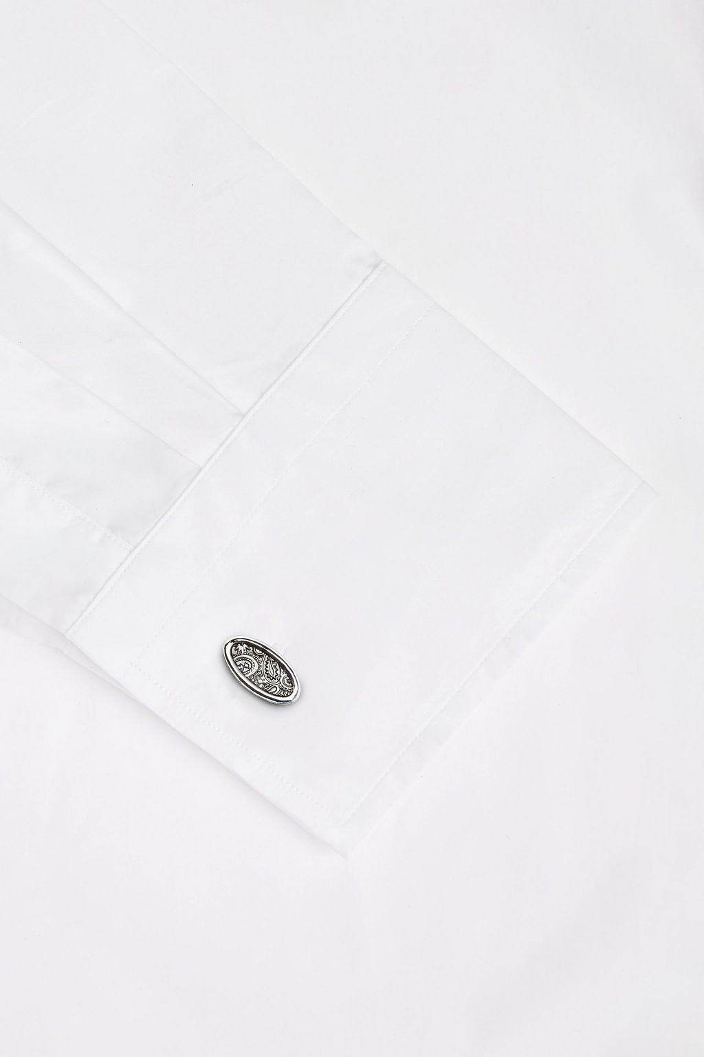 TATEOSSIAN Rhodium-plated enamel cufflinks