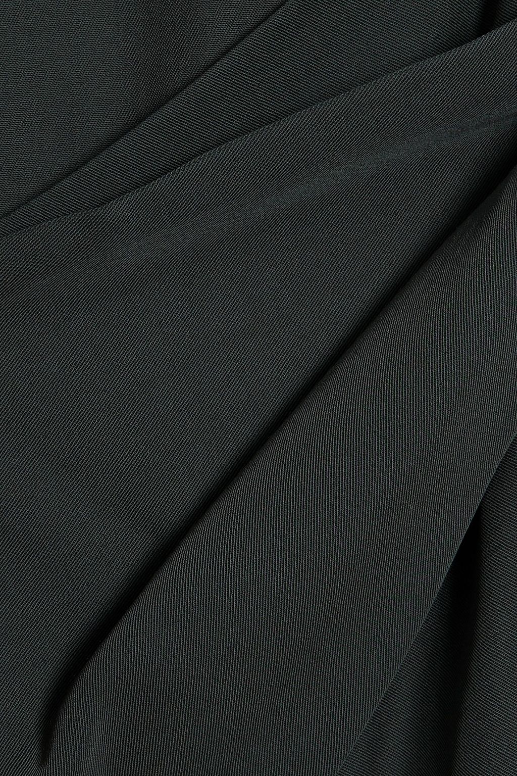 BOTTEGA VENETA Draped wool wrap dress