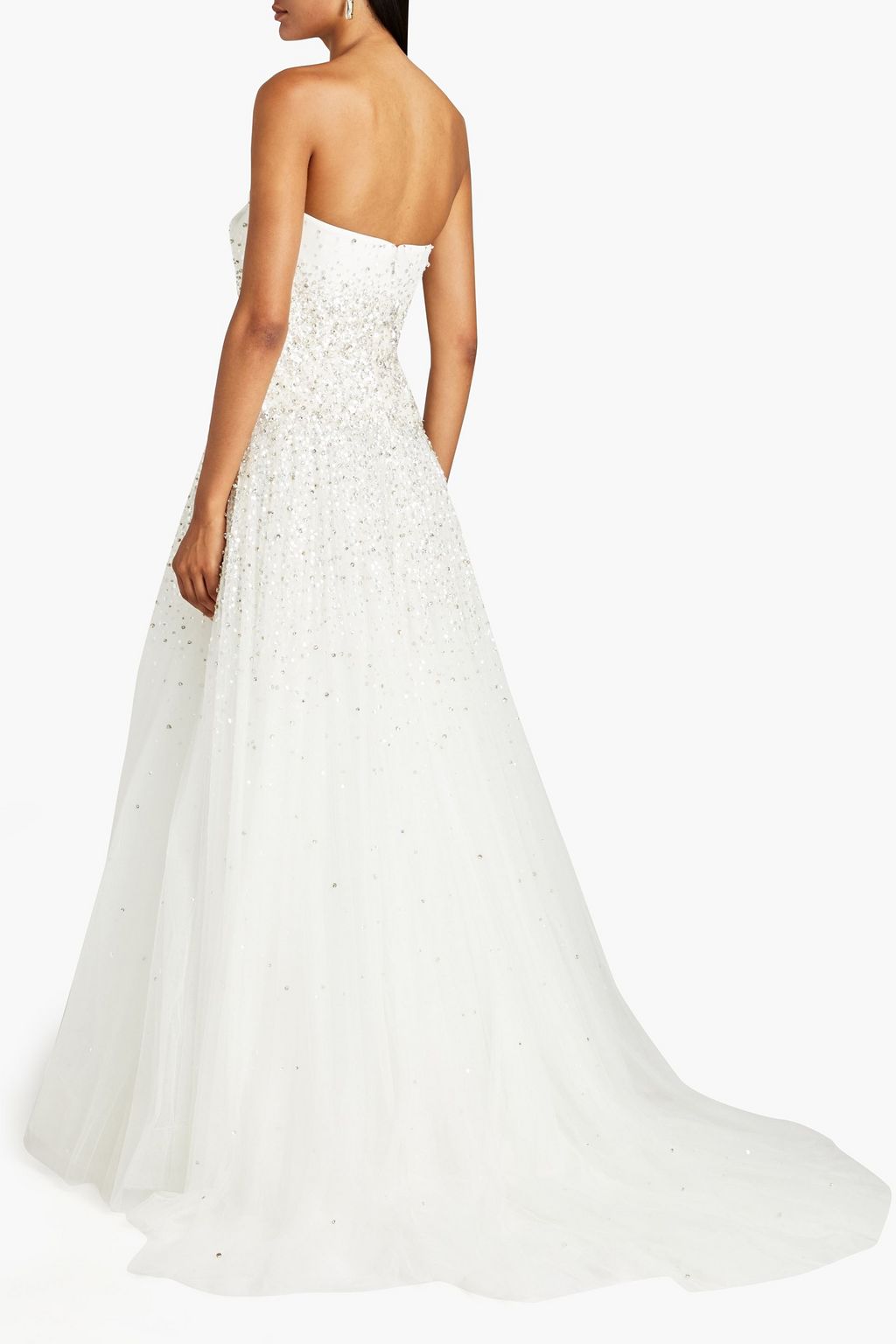 JENNY PACKHAM Maria embellished tulle bridal gown