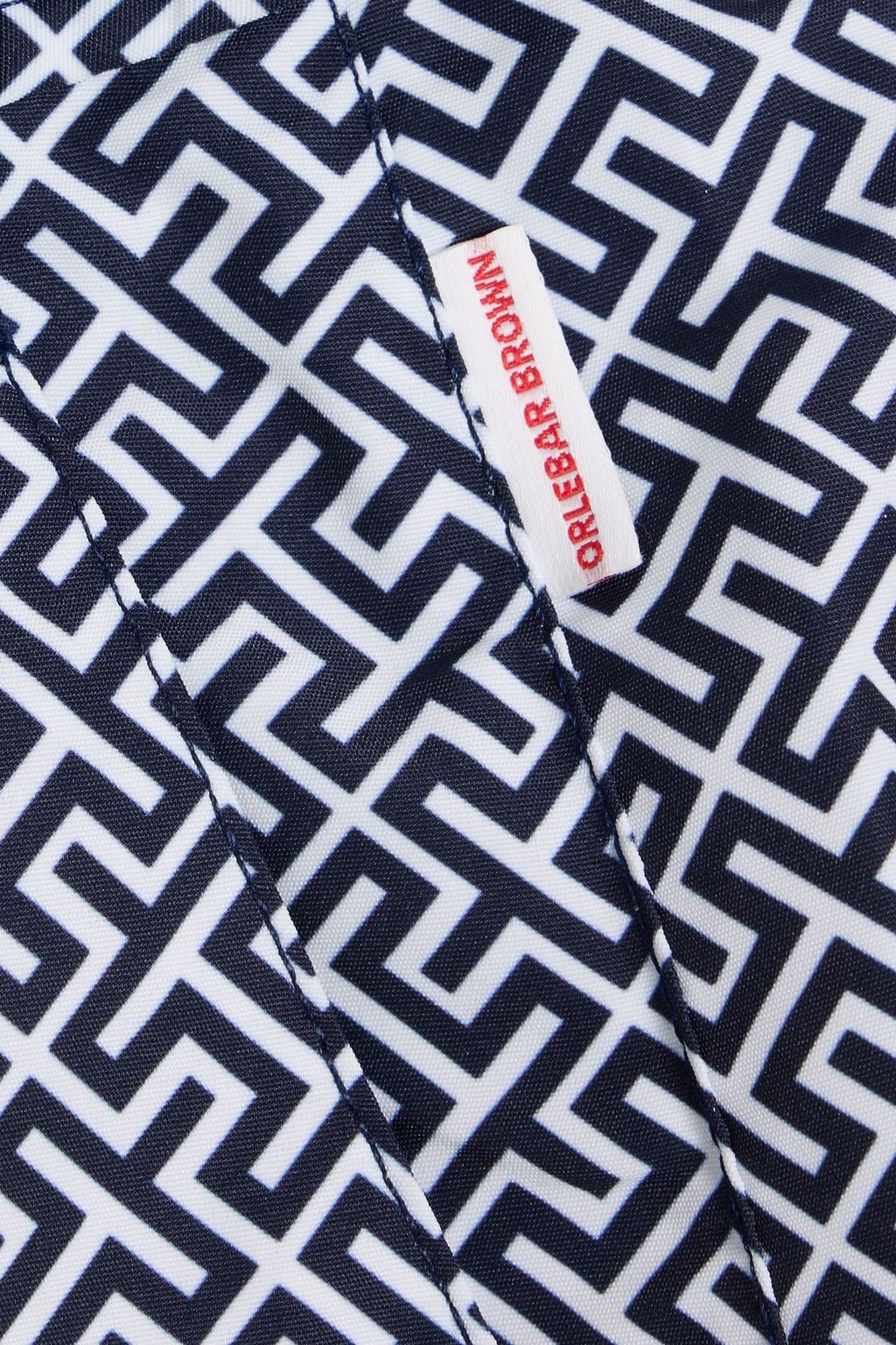 ORLEBAR BROWN Bulldog mid-length printed swim shorts