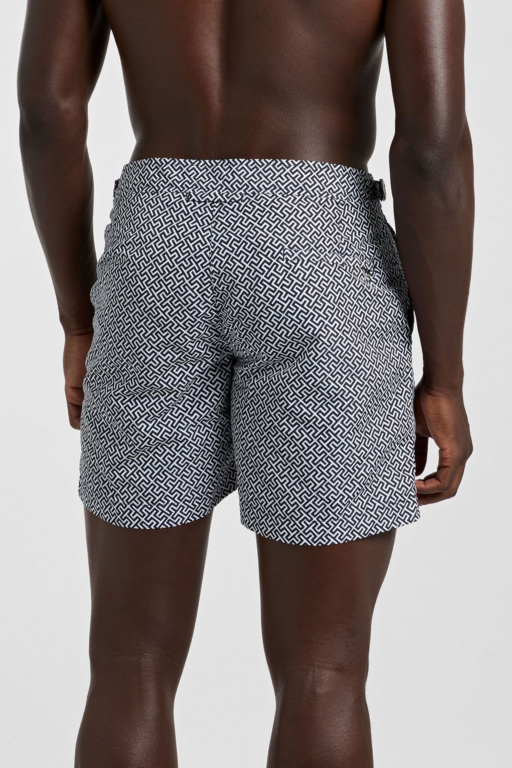 ORLEBAR BROWN Bulldog mid-length printed swim shorts