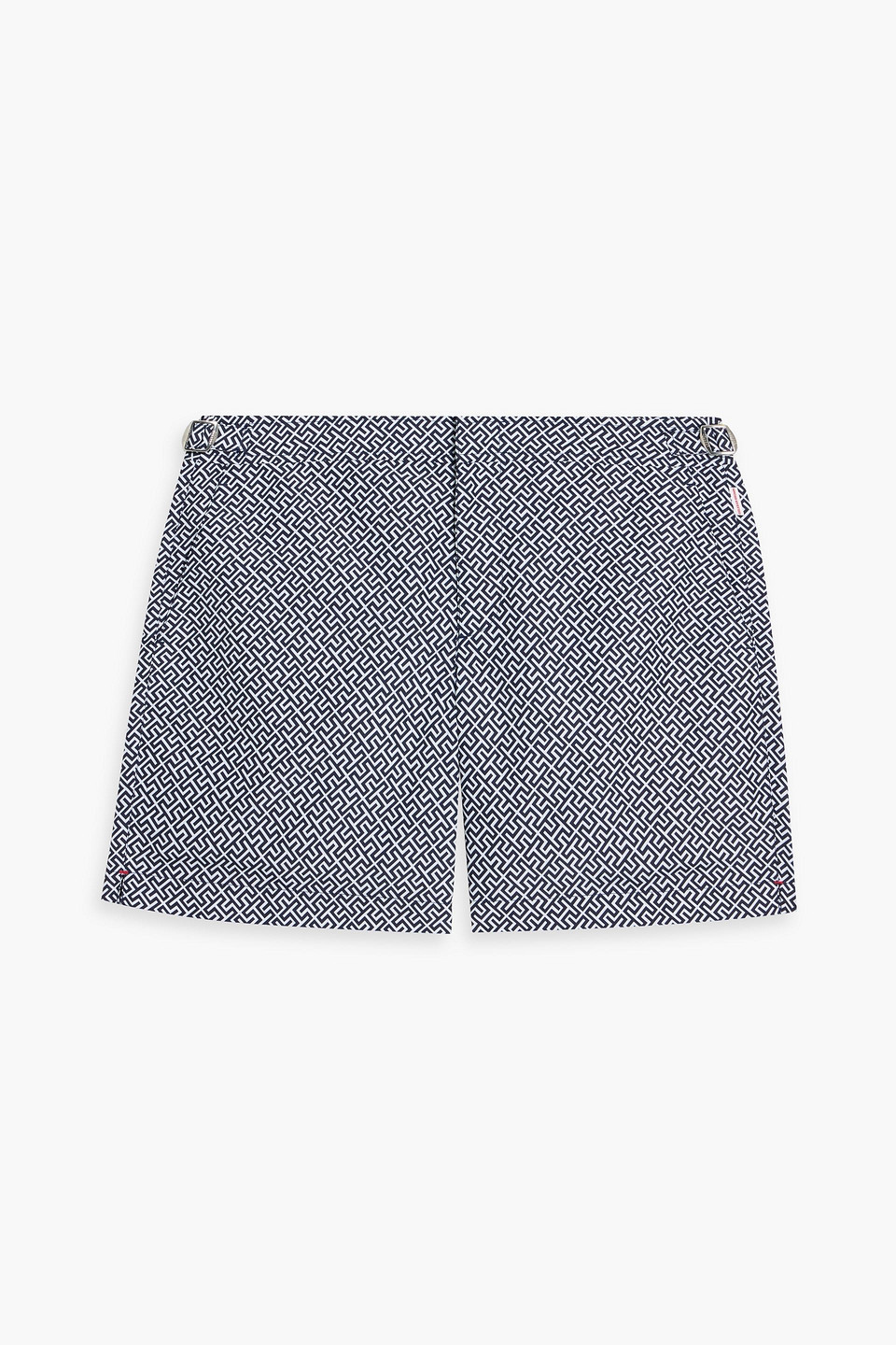 Bulldog mid-length printed swim shorts