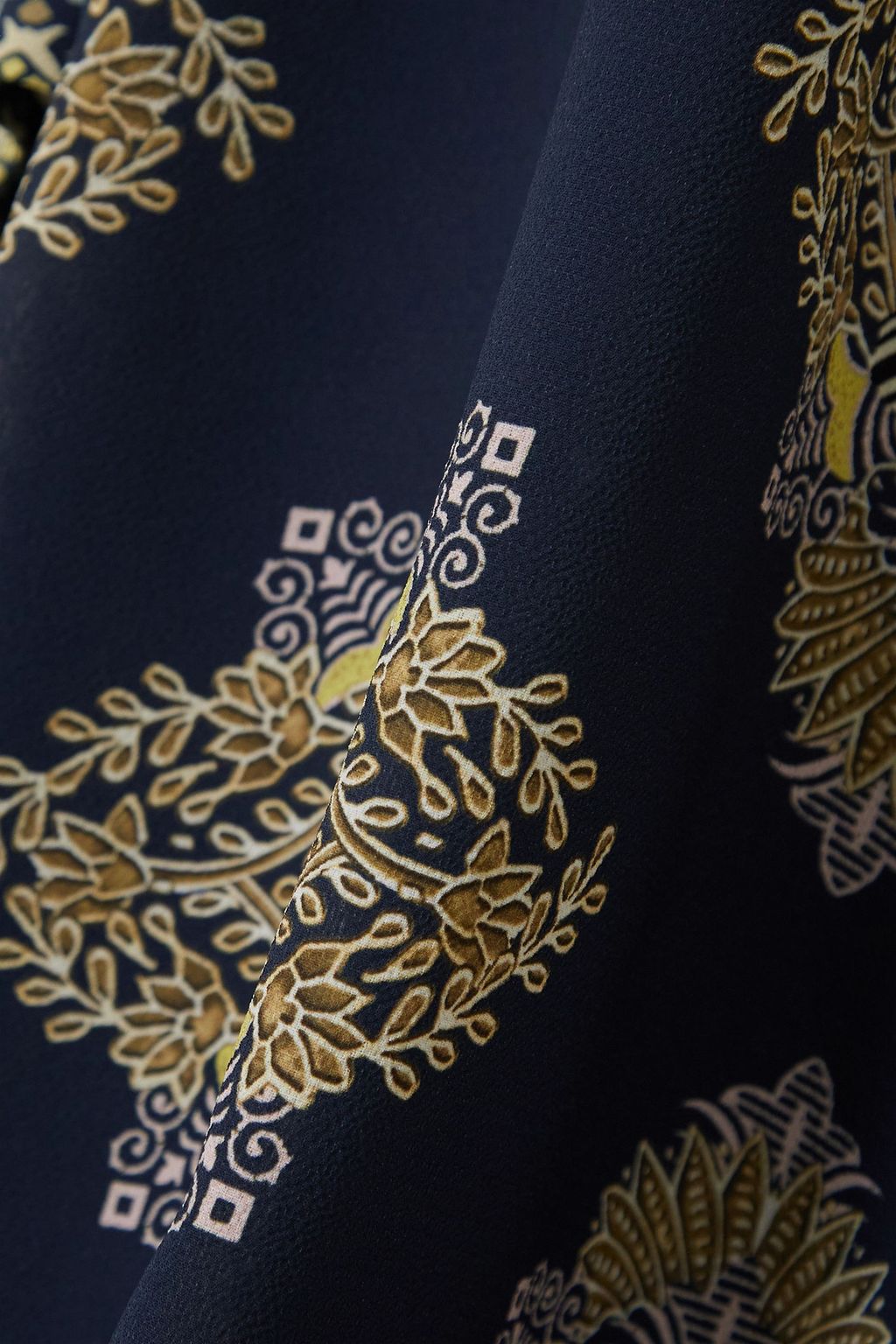 ETRO Printed crepe de chine midi dress