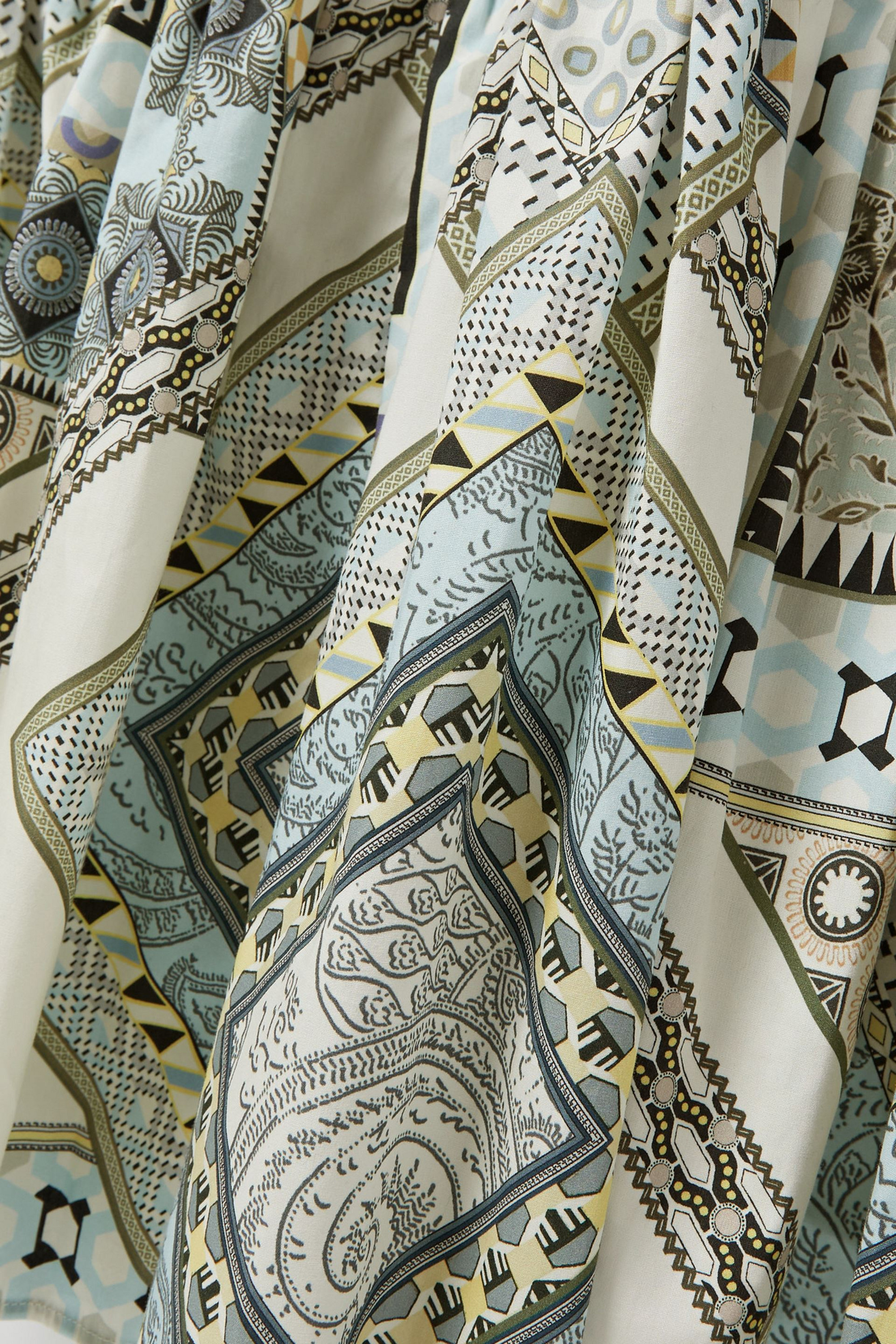 Etro Printed cotton-poplin midi dress thumbnail