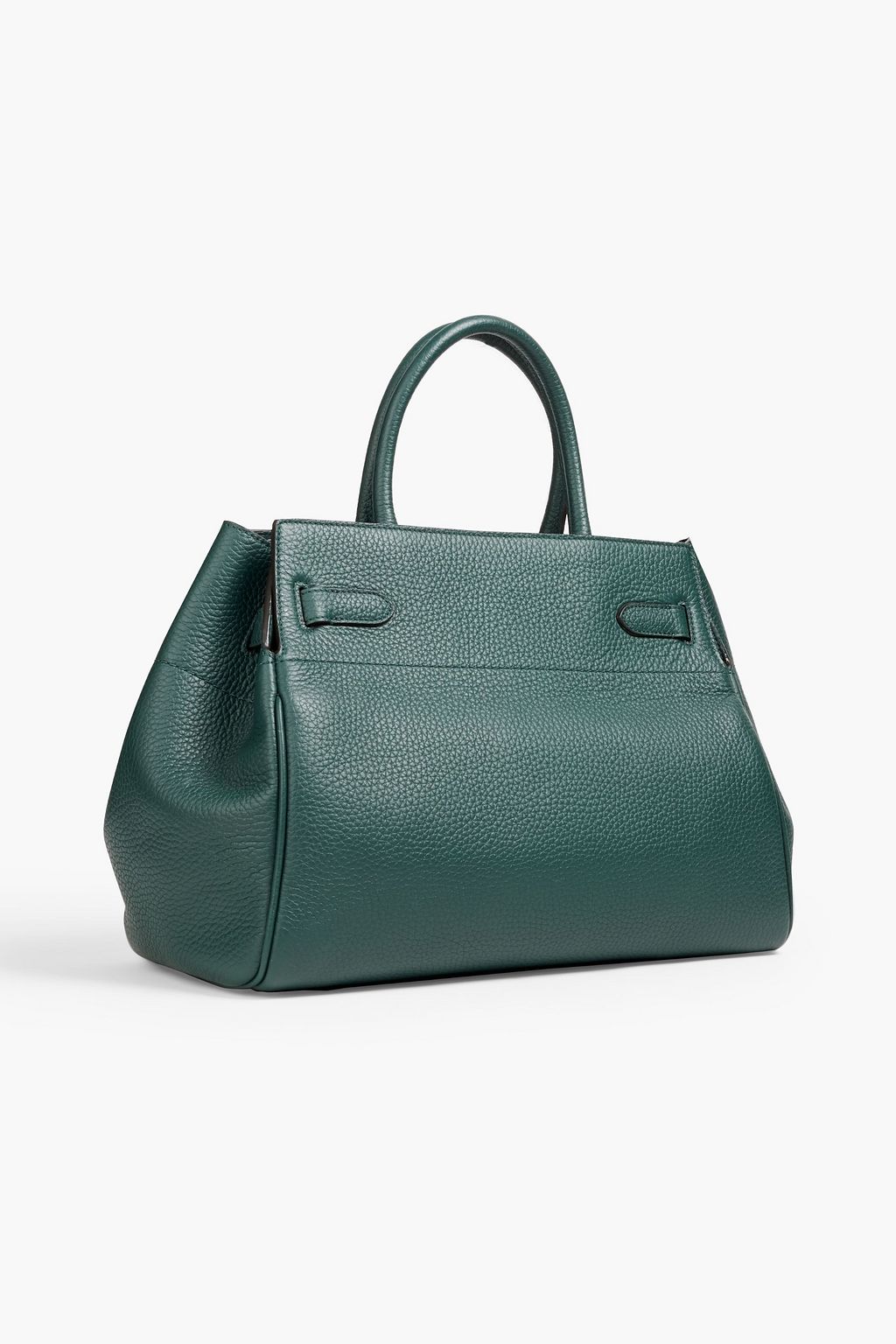 MULBERRY Bayswater patchwork pebbled-leather and suede tote