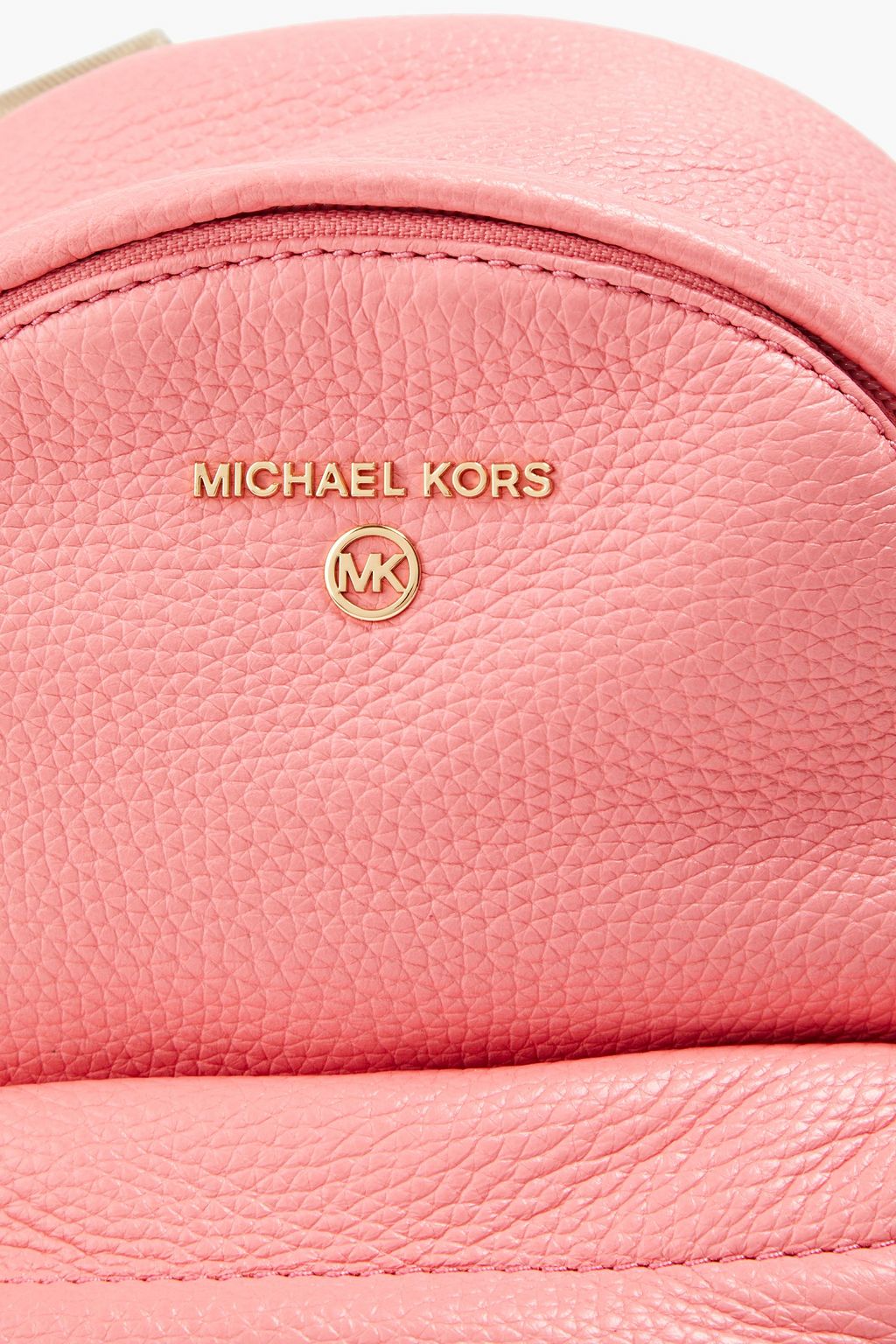 MICHAEL MICHAEL KORS Chaintrimmed pebbledleather backpack Sale up to 70 off THE