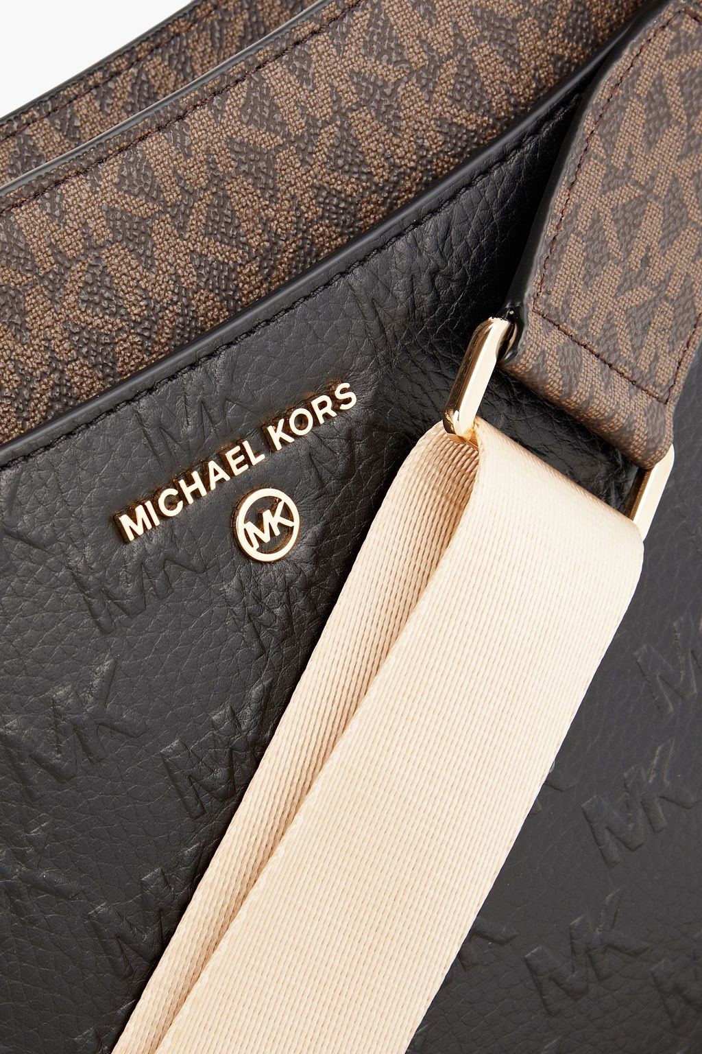 MICHAEL MICHAEL KORS Embossed leather shoulder bag