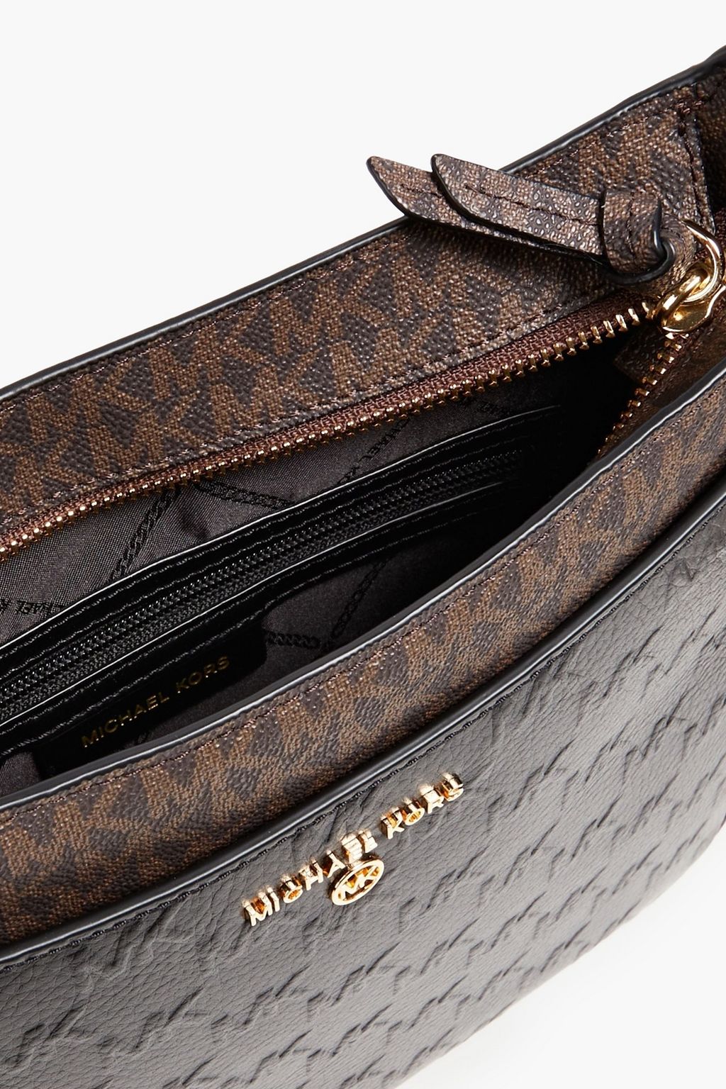 MICHAEL MICHAEL KORS Embossed leather shoulder bag