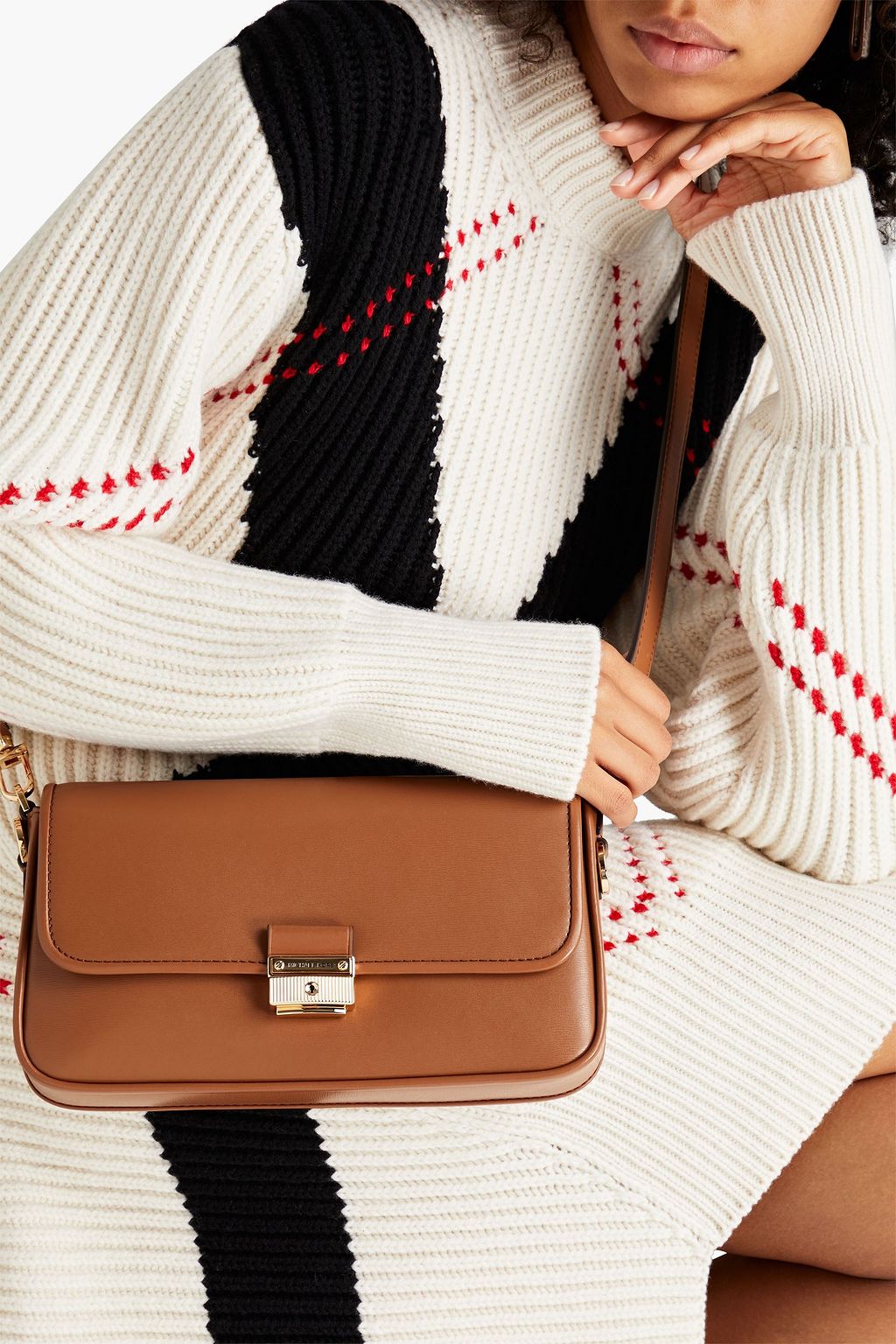 MICHAEL MICHAEL KORS Leather shoulder bag