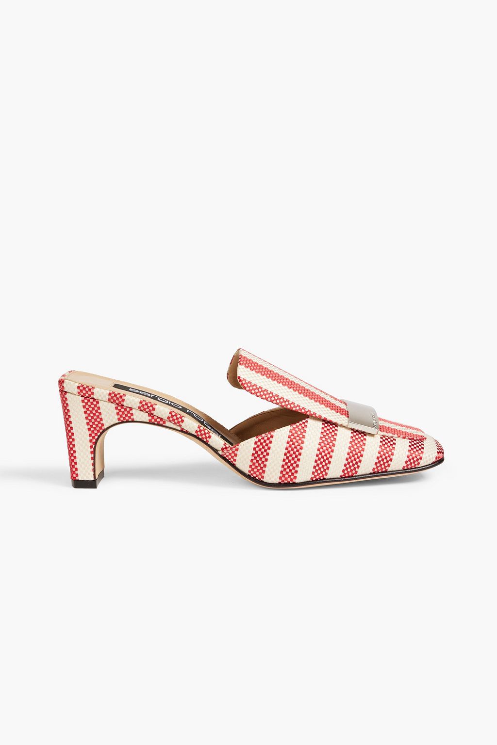 Striped mules sales
