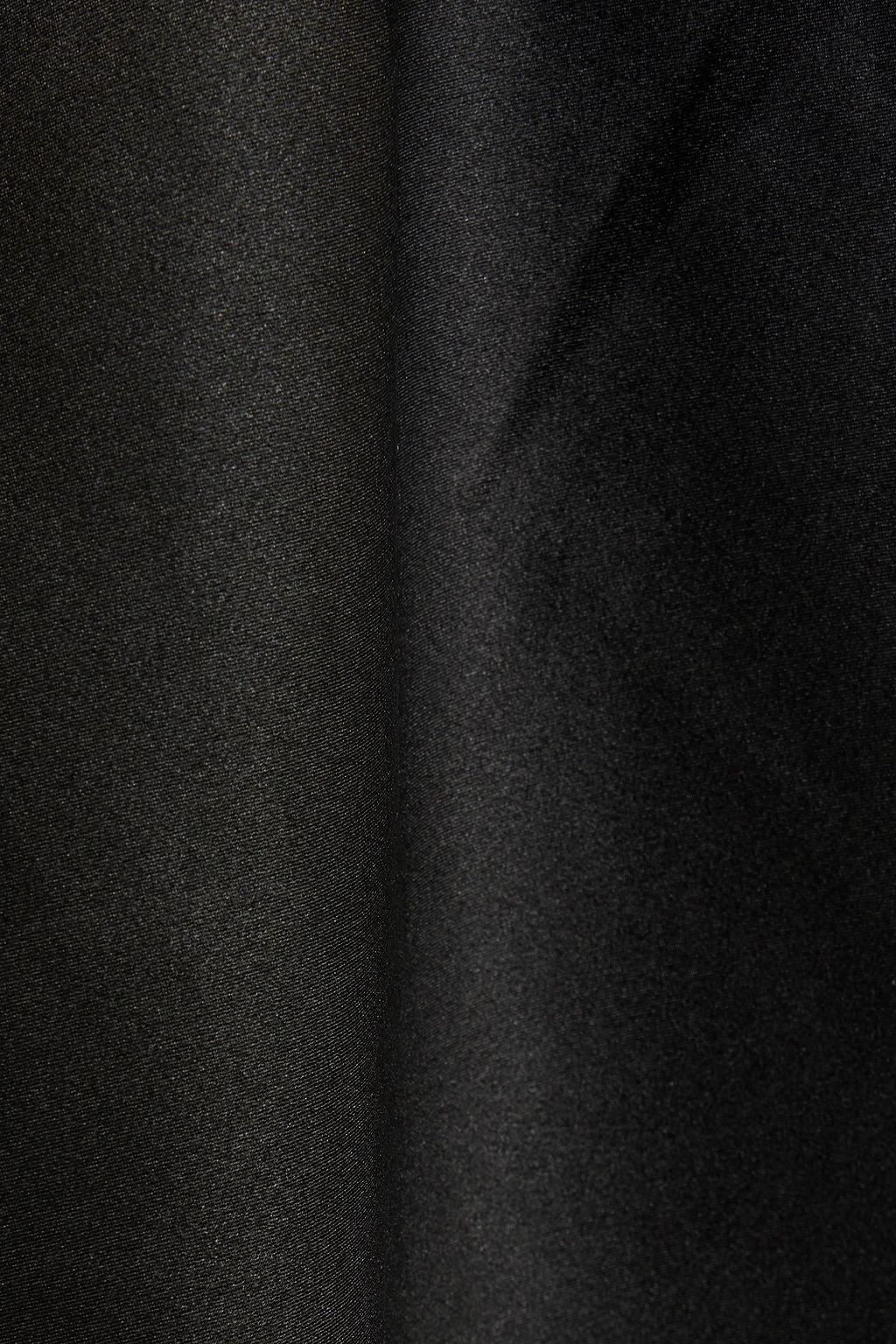 ROKSANDA Lace-up draped silk-satin camisole