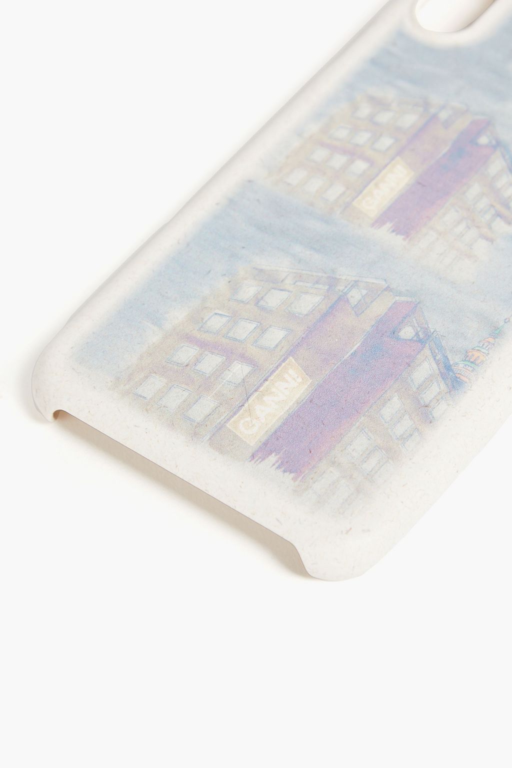 GANNI Printed linseed iPhone XR case