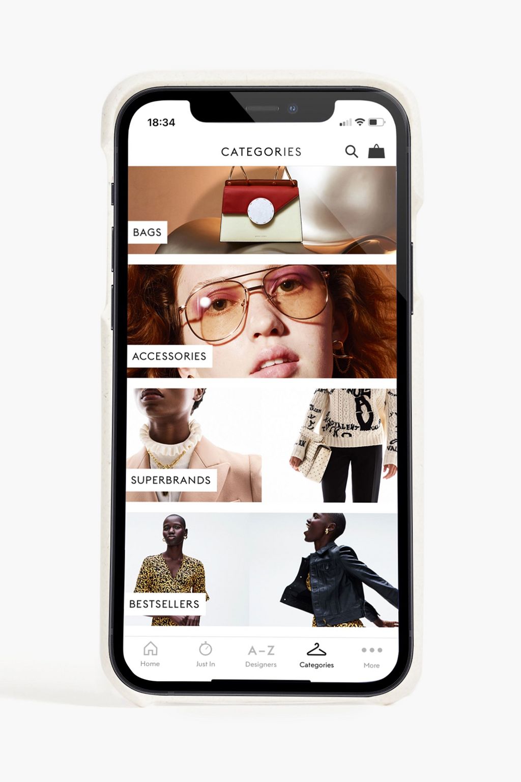 GANNI Printed linseed iPhone XR case