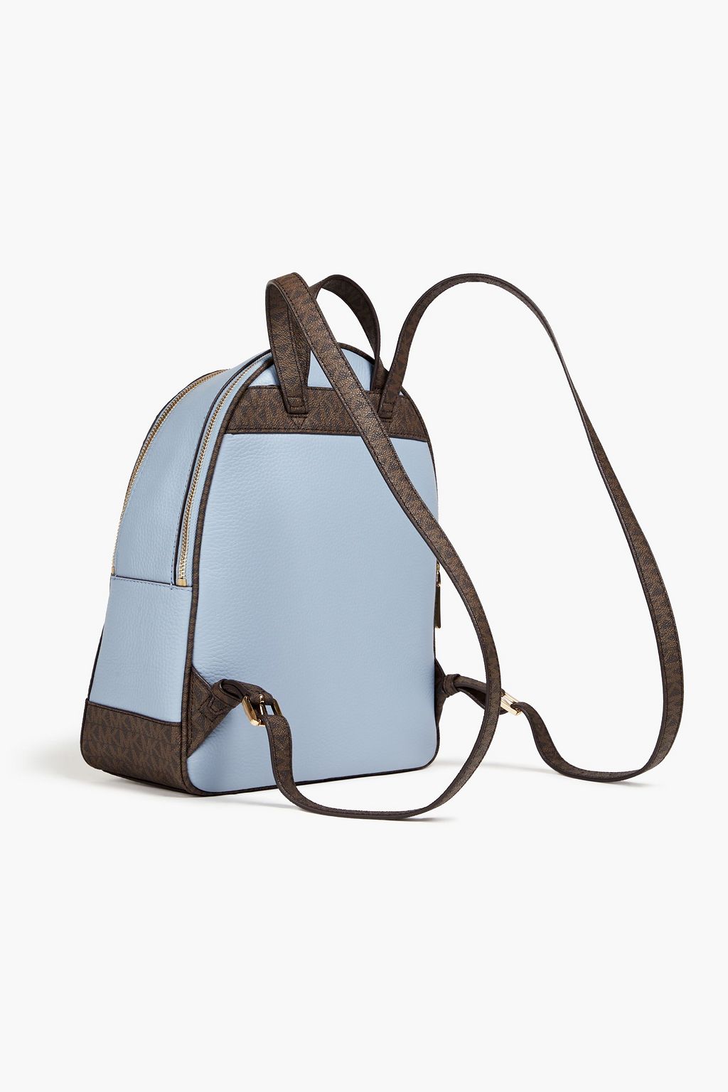 MICHAEL MICHAEL KORS Logo-print coated leather backpack