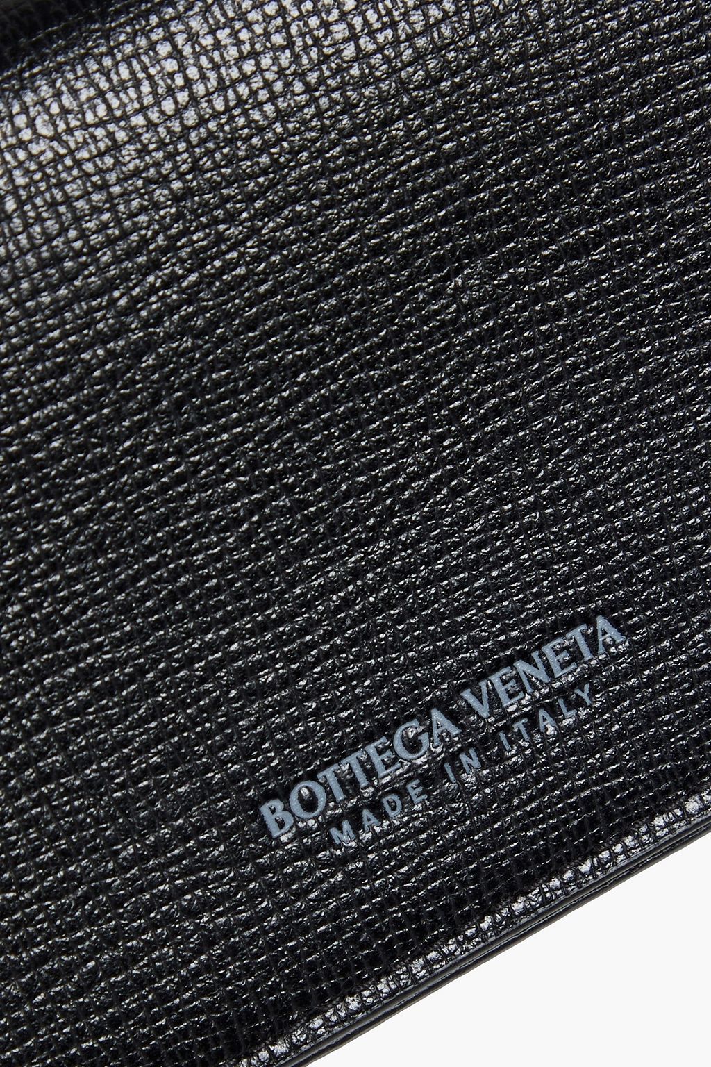 BOTTEGA VENETA Textured-leather cardholder