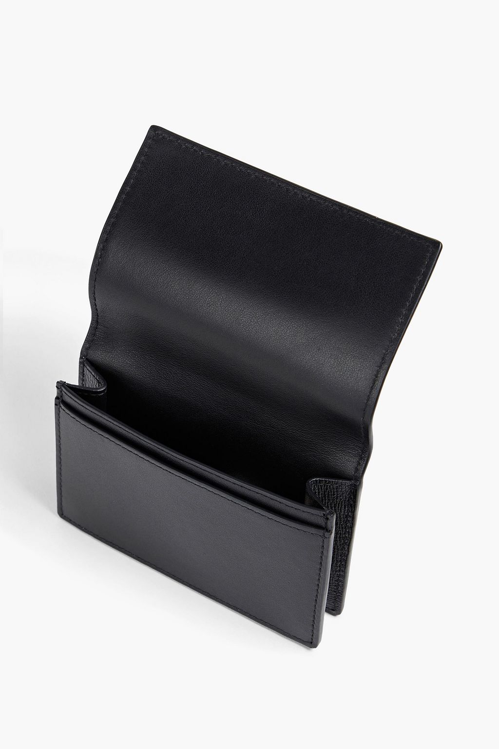 BOTTEGA VENETA Textured-leather cardholder