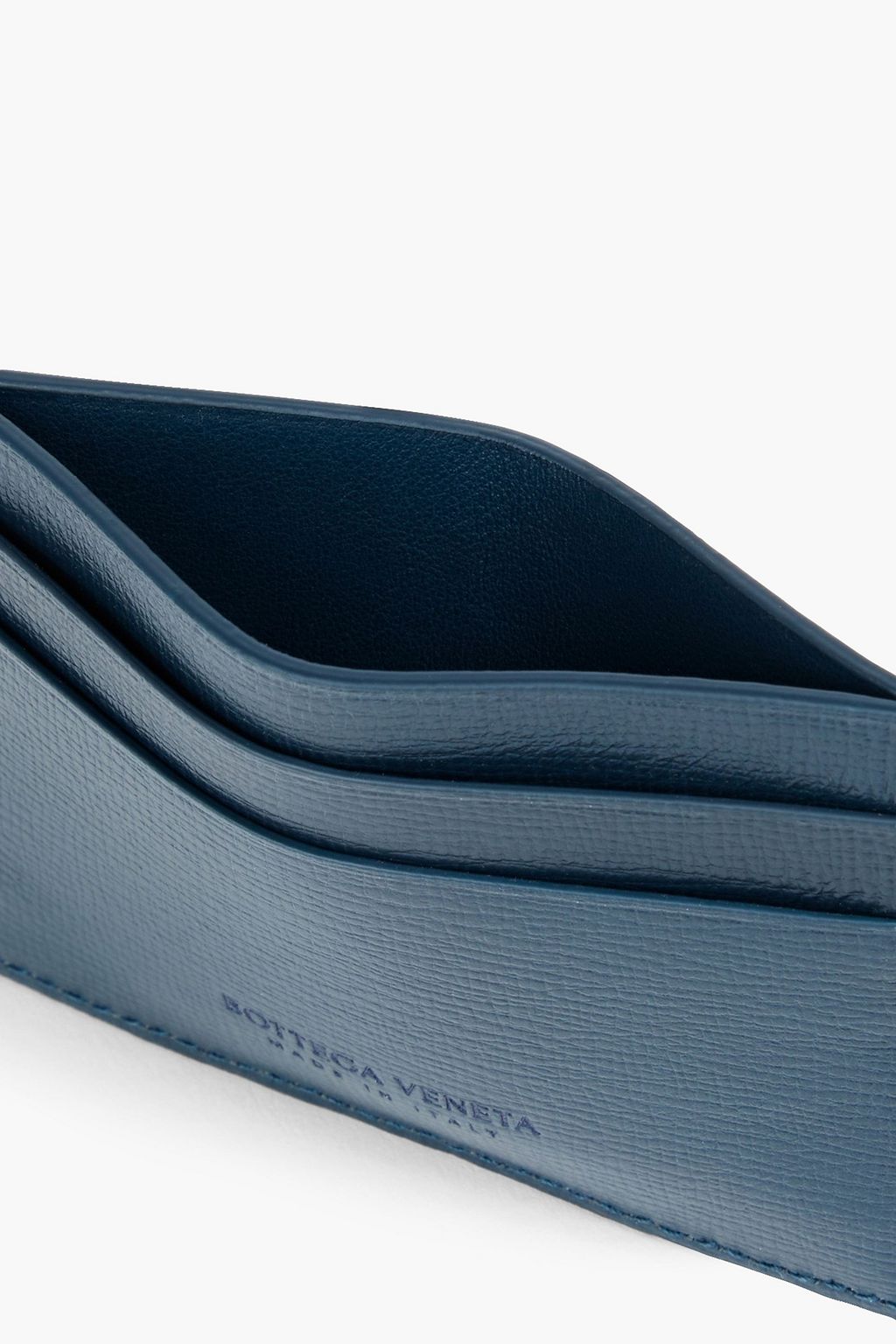 BOTTEGA VENETA Textured-leather cardholder