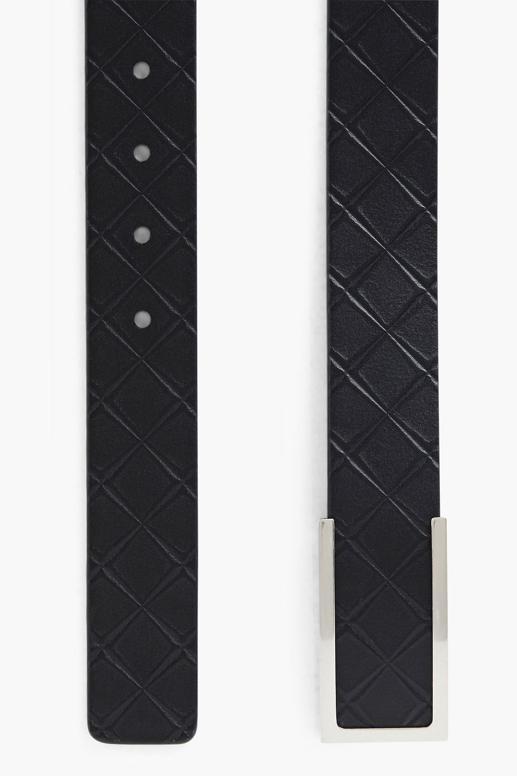 BOTTEGA VENETA Embossed leather belt