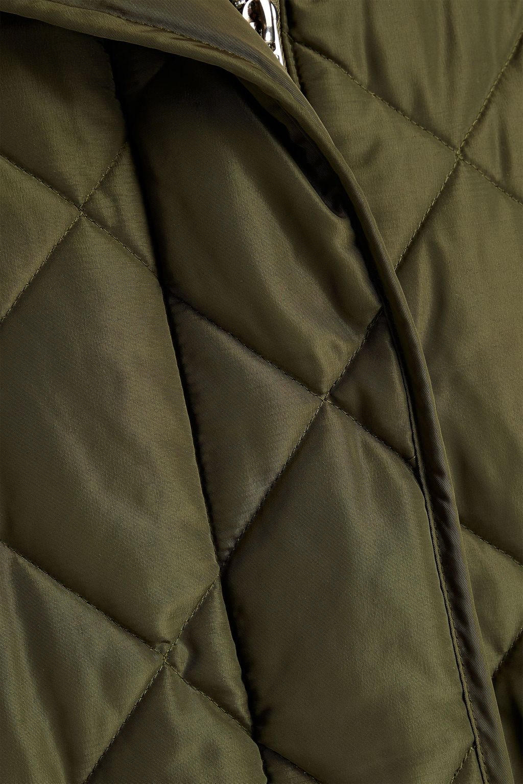 STAND STUDIO Sue oversized quilted shell hooded coat