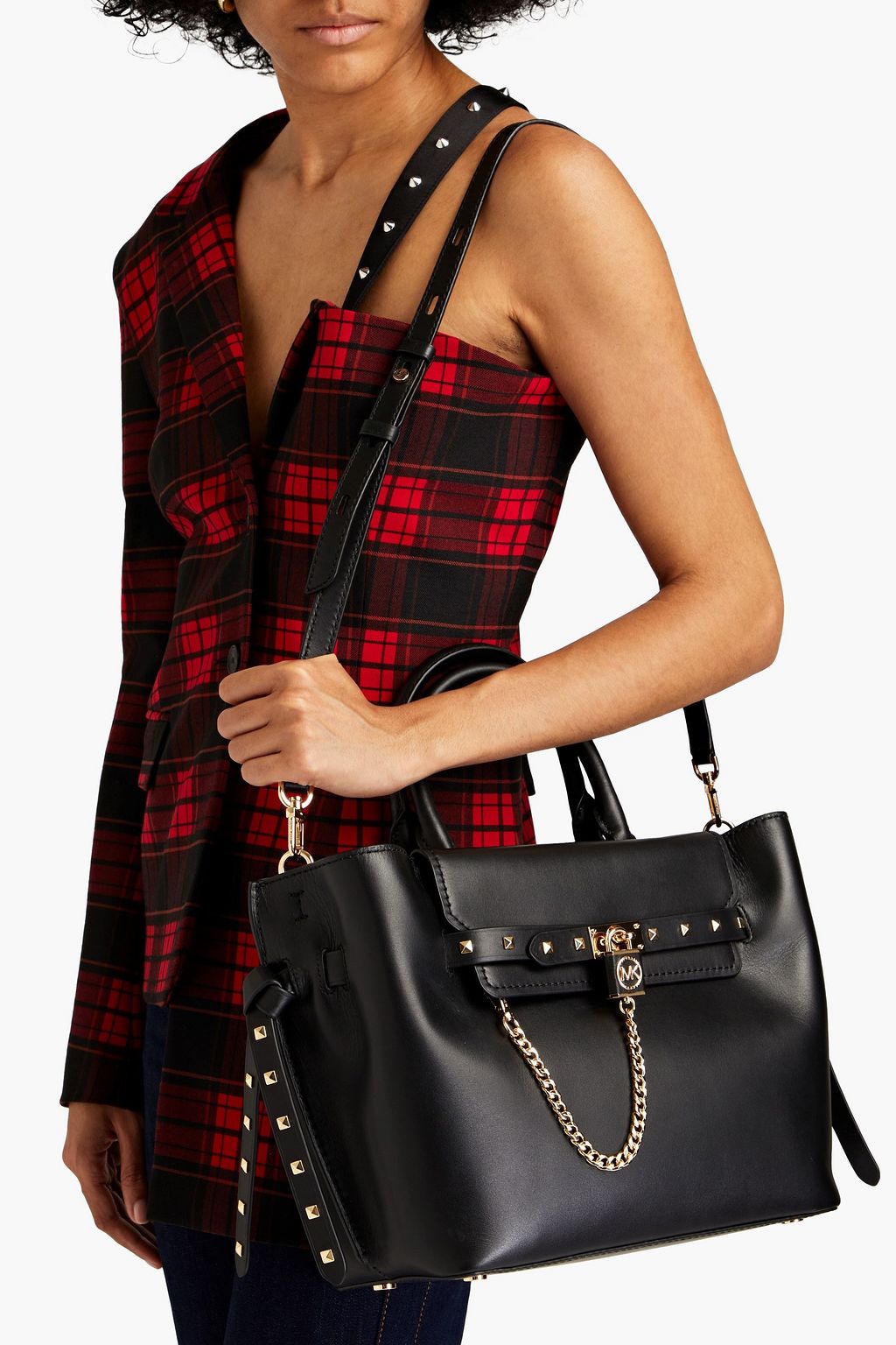 MICHAEL MICHAEL KORS Studded leather tote