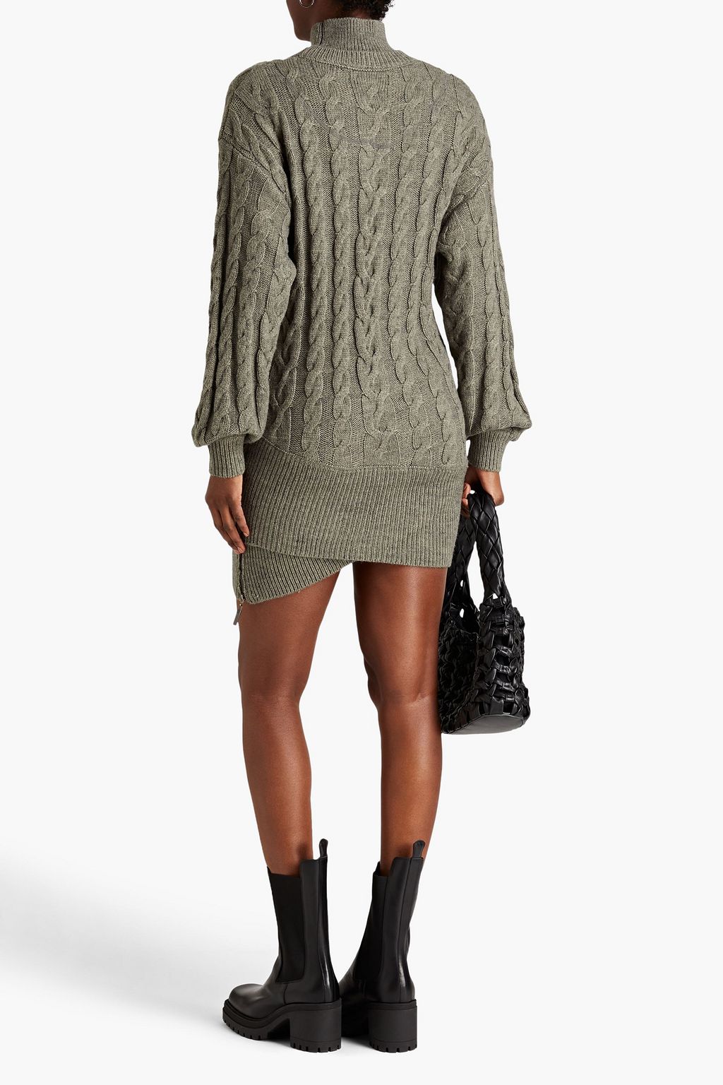 RETROFÊTE Cableknit mini dress THE