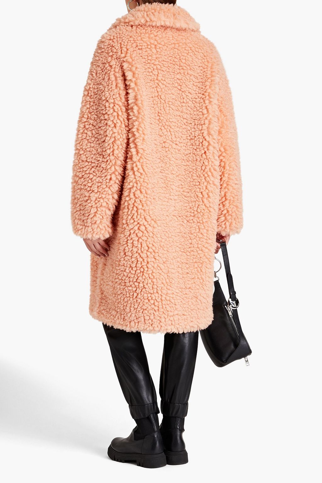 STAND STUDIO Anika faux shearling coat